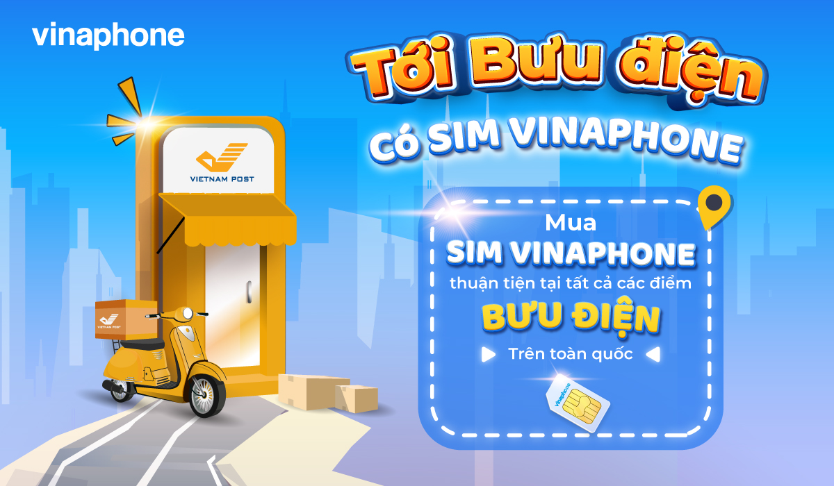 VinaPhone mở bán các dịch vụ viễn thông tại các bưu cục của Bưu điện trên toàn quốc